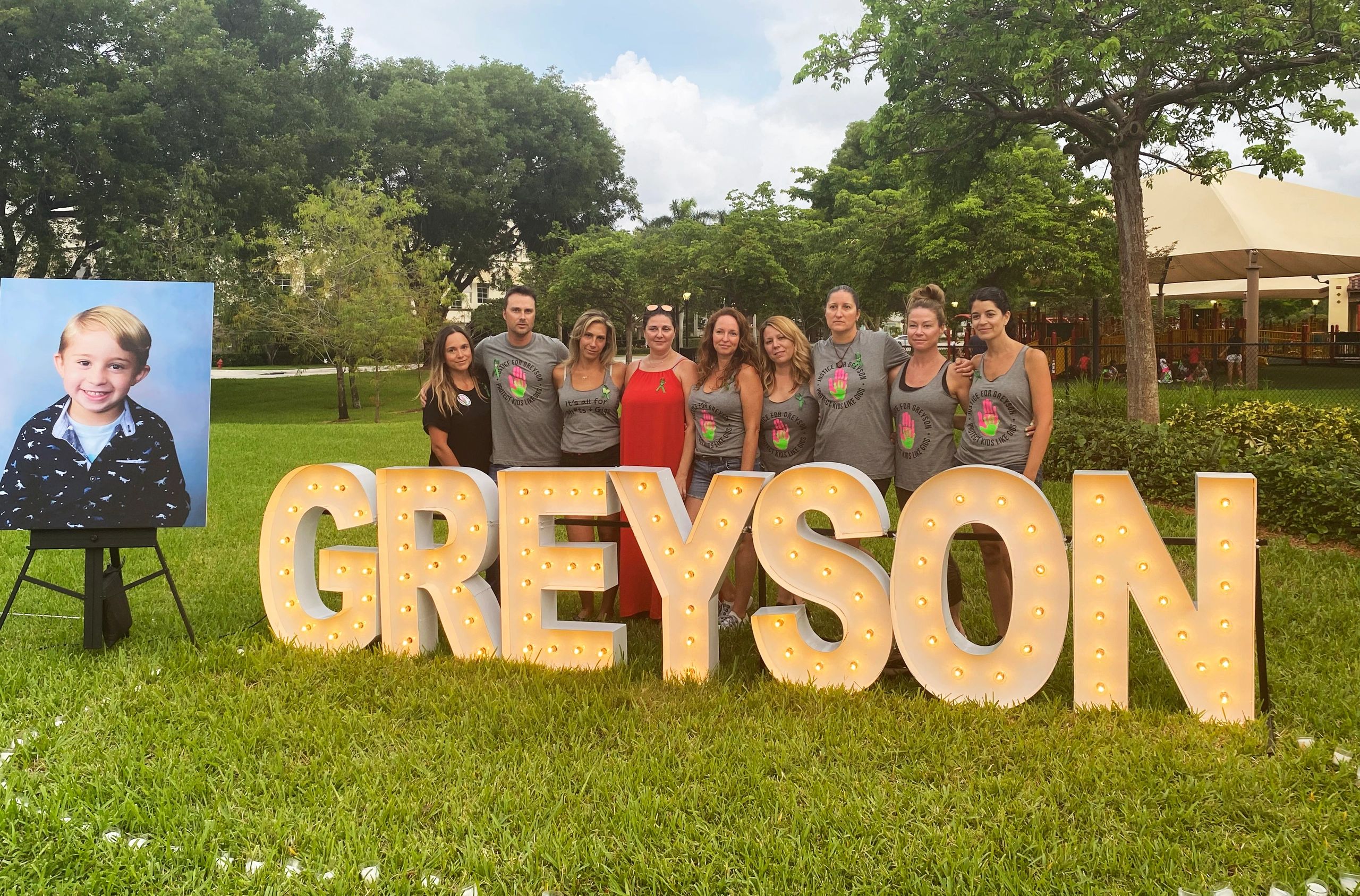 Greyson's 1 Year Memorial — Light the Night at Deicke Park